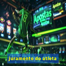 juramento do atleta